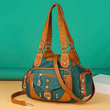 Soft Leather Women's Messenger Bag Shoulder Tote