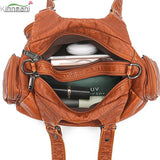 High Woman Messenger Bag Soft Leather Handbags Women's Bags