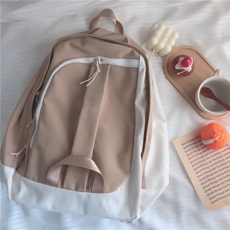 High School Bag College Students Sense Ins Wind All-match Backpack