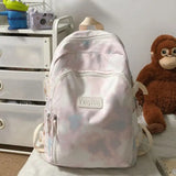 Japanese Style Tie-dye Backpack for Girls