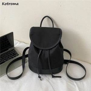 Women Students All-match Backpack Large Capacity Travel Knapsack