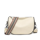 Leather Saddle Bag Vintage Shoulder Lady Crossbody