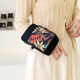 Large Capacity Shoulder Flower Material Casual Messenger Bag