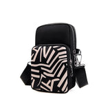 Large Capacity Shoulder Flower Material Casual Messenger Bag