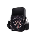 Large Capacity Shoulder Flower Material Casual Messenger Bag
