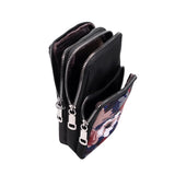 Large Capacity Shoulder Flower Material Casual Messenger Bag