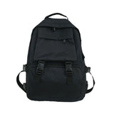 Lady Student Nylon Shoulder Schoolbag Backpack Bookbag