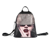 Large Capacity Women Backpack Hot European American Street High Waterproof