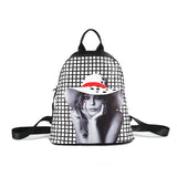 Large Capacity Women Backpack Hot European American Street High Waterproof