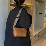 Leather Texture Handbags for Women Purses Retro Crossbody Shoulder Bag