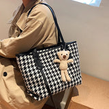 Leopard Tote Bag for Women High Capacity Handbags