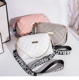 Lingge Embroider Women's Crossbody Bags