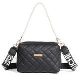 Lingge Embroider Women's Crossbody Bags