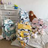 Colorful Schoolbag for Women College Students Teenage Girl Bag