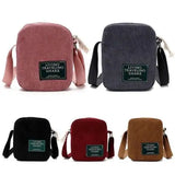 Corduroy Satchel Tote Purse Mini Shoulder Bag Phone Bags