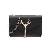 Women Crossbody Bag PU Leather Small Flap Messenger Bag for Ladies