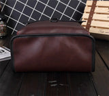 Men Backpack Men's Backpacks for Teenage High Travel PU Leather