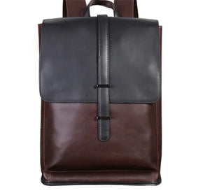 Men Backpack Men's Backpacks for Teenage High Travel PU Leather