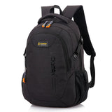 Men's Polyester Laptop Backpack Bag College Student Bag