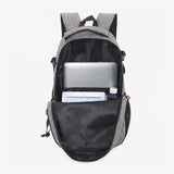 Men's Polyester Laptop Backpack Bag College Student Bag