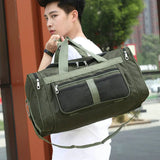 Men's Travel Bag Portable Fitness Luggage Crossbody Shoulder Bag