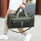 Men's Travel Bag Portable Fitness Luggage Crossbody Shoulder Bag