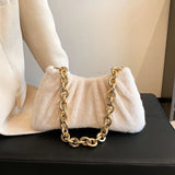 Daily Women Shoulder Bags Casual Chain Strap Handbag Large Capacity