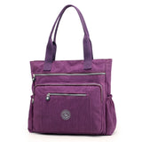Nylon Messenger Bag Women Shoulder Handbag Large Capacity Tote Shopping Bag