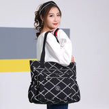 Nylon Messenger Bag Women Shoulder Handbag Large Capacity Tote Shopping Bag