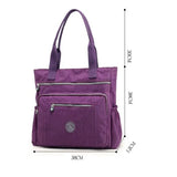 Women's Nylon Shoulder Bag Large Capacity Tote Shopping Bag