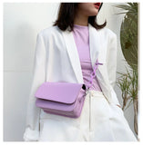 Mini Bag Women's Summer Solid Messenger Bag Female Holiday Party Chain Small Sho