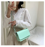 Mini Bag Women's Summer Solid Messenger Bag Female Holiday Party Chain Small Sho