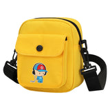 Mini Canvas Shoulder Bag Small Messenger Bag for Keys Phone