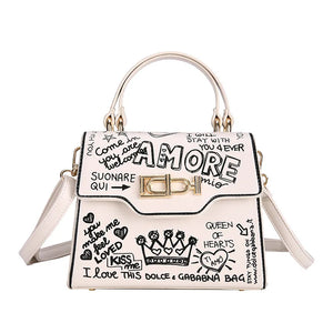 Vintage Crossbody Bags for Women High Zipper Tote Flap Shoulder Shopping Bags