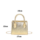 Mini PU Leather Shoulder Messenger Bag for Women