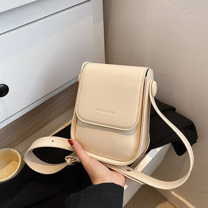 Mini PU Leather Crossbody Bag for Women Summer Shoulder Side Bag Clutch Bolsas