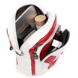 Women's Soft PU Leather Crossbody Bag Mini Purse Handbag Patchwork Sac A Main