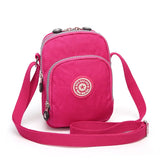 Women's Large Screen Canvas Phone Messenger Bag