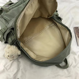 Multi-function Nylon Women Backpacks Female Waterproof Back Bag Portable Harajuk