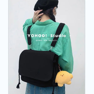 Waterproof School Backpack Women Messenger Bag Student Durable