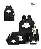 Nylon Backpack Schoolbags for Teenagers Girls