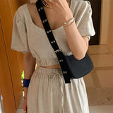 Nylon Shoulder Underarm Bag For Women Female Casual Street Crossbody Bags