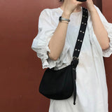 Nylon Shoulder Underarm Bag For Women Female Casual Street Crossbody Bags