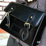 Vintage Oil Pu Leather Women Messenger Bag Handbag Shoulder Crossbody