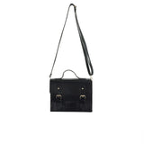 Vintage Oil Pu Leather Women Messenger Bag Handbag Shoulder Crossbody