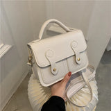 PU Diagonal Cross Bag Female Shoulder Bag Solid Handbags Women Messenger Bags