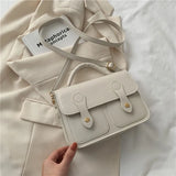 PU Diagonal Cross Bag Female Shoulder Bag Solid Handbags Women Messenger Bags