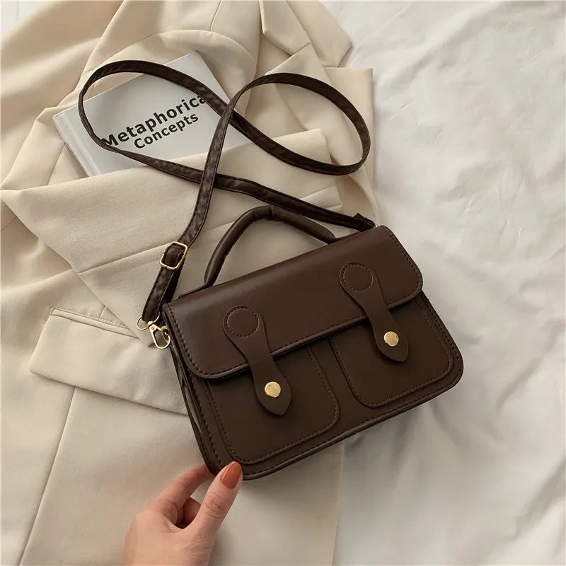 PU Diagonal Cross Bag Female Shoulder Bag Women Messenger Bags