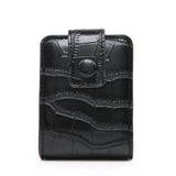 PU Leather Business Card Holder with Mirror