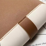 PU Leather Crossbody Bags Womens Bags Ladies Contrast Handbags